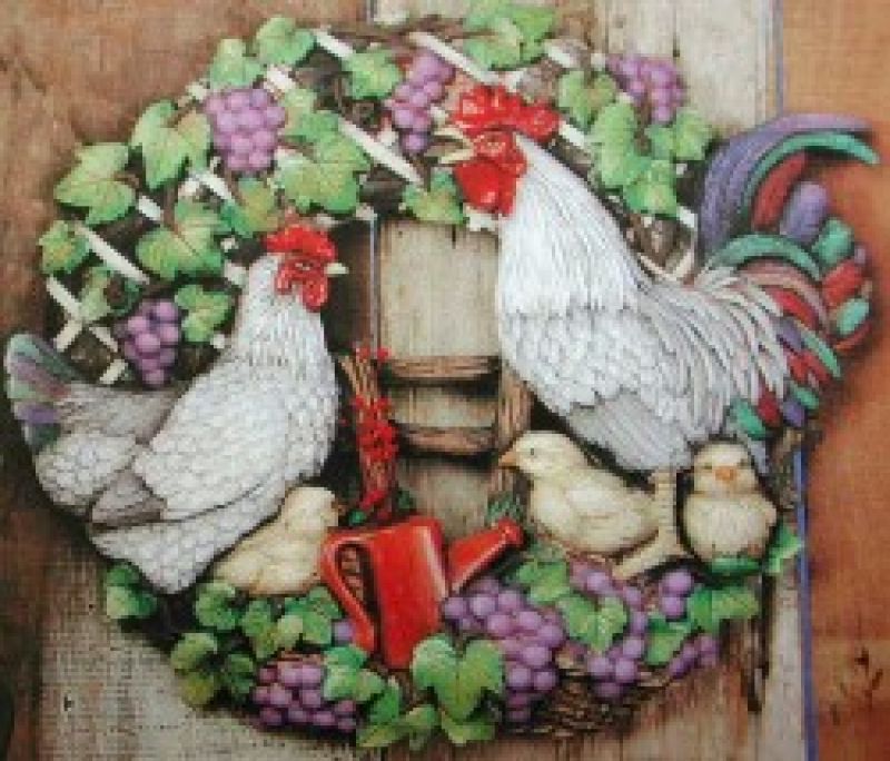 French Country Wreath