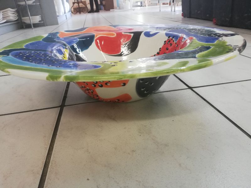 X-Large Deep Bowl with wide rim