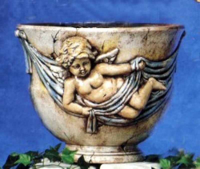 Cherub Pot 14