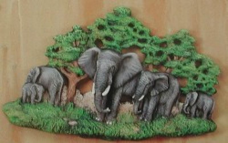 Elephant Plaque