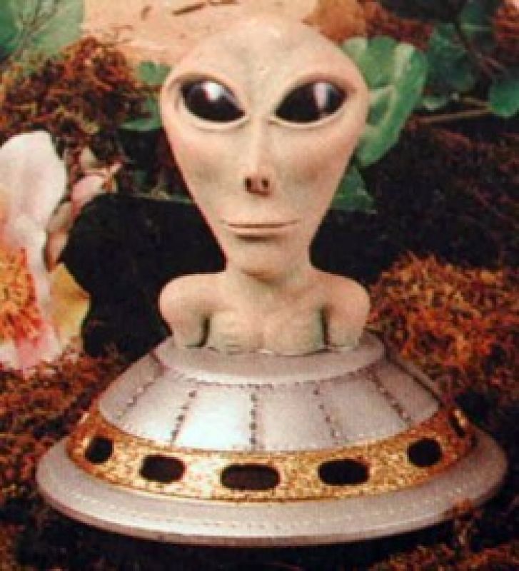 Ufo Alien On Spacecraft