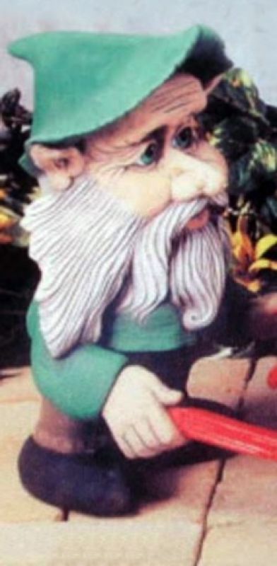 Huckster Gnome (NO wheelbarrow)