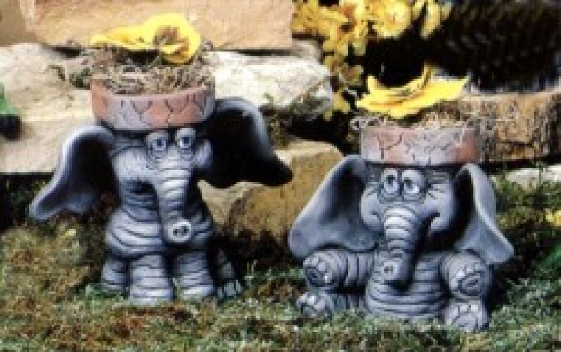Elephant Pots Small (set of 2)