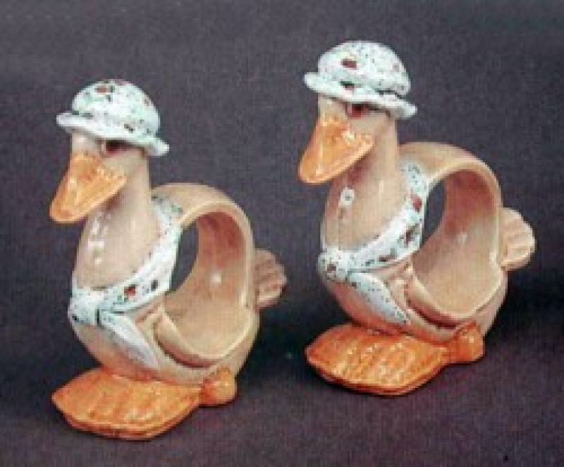 Duck Serviette Rings (set of 2)