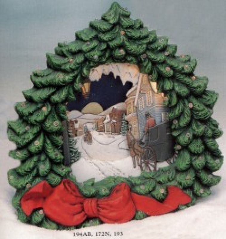 Tree Wrap & Winter Town - set