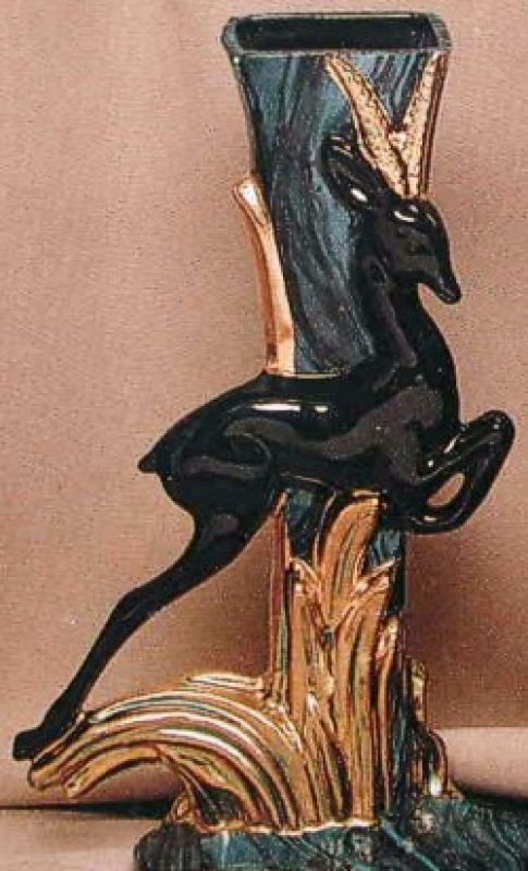 Antelope Vase Left