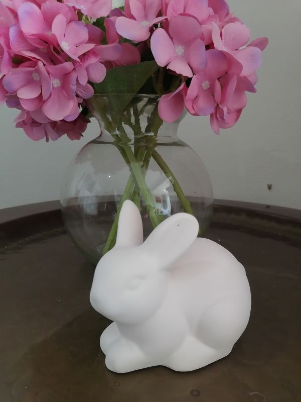 Small Crouching Bunny