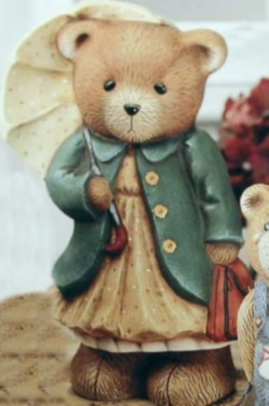 Mother Bear with Umbrella