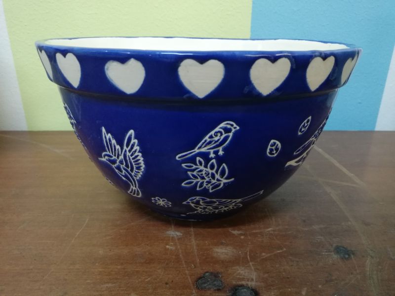 Pasta Bowl with Thick Rim