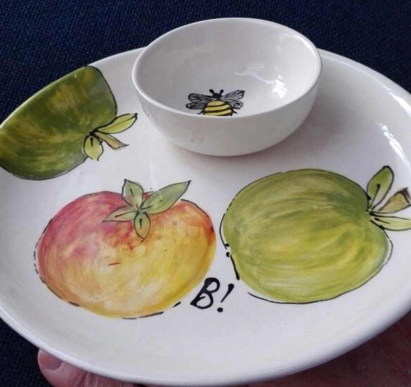 Apple and Honey Dish